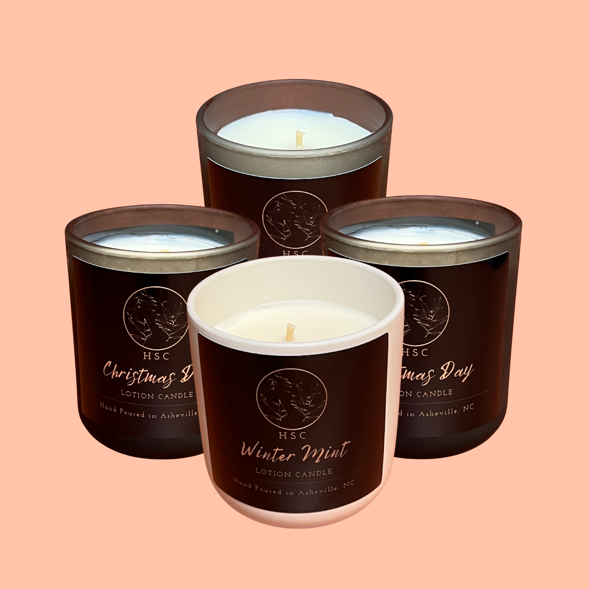 Winter Lotion Candles