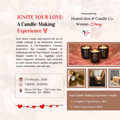 Couples Candle-Making Experience – Feb. 13, 2026