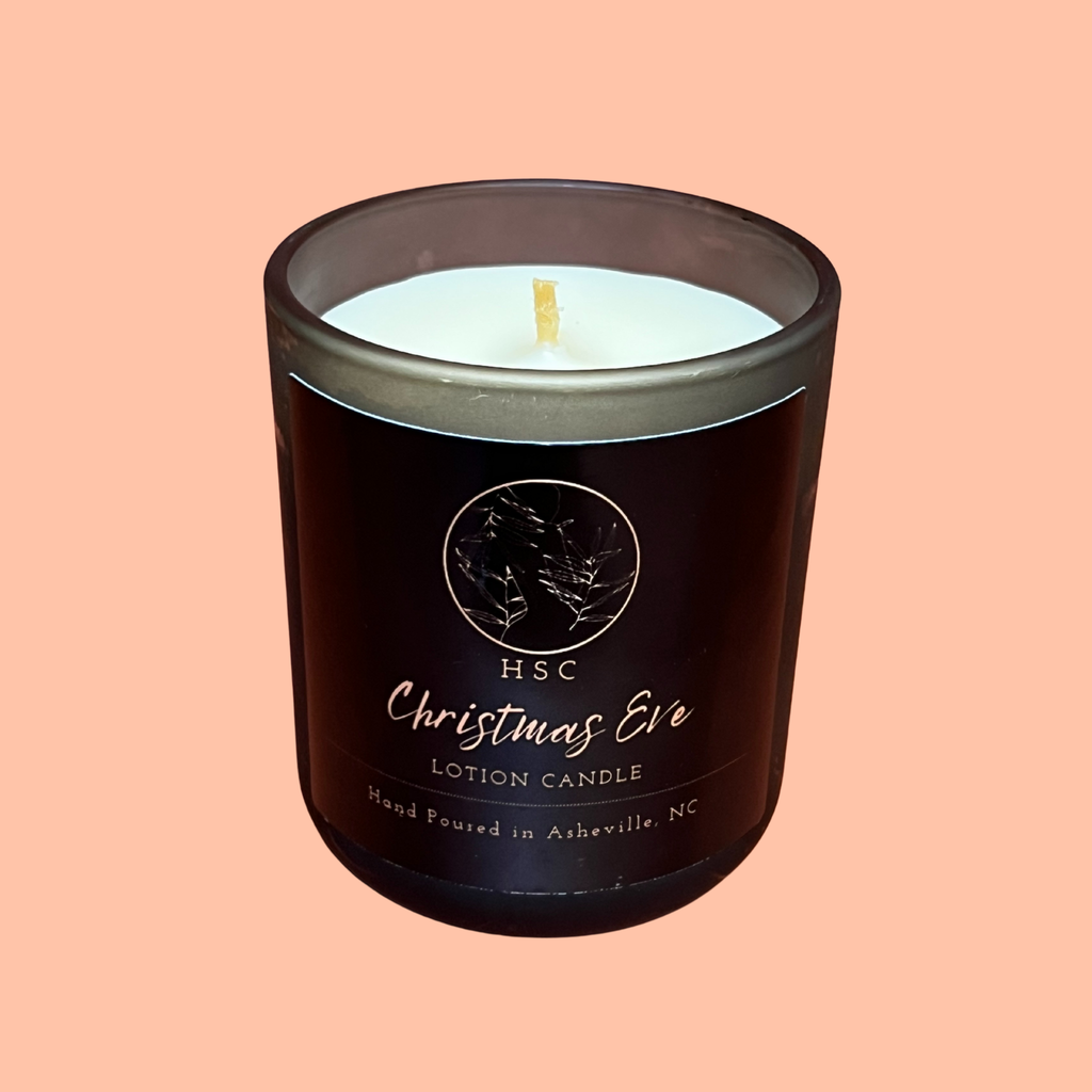 Christmas Eve Lotion Candle – Cinnamon & Vanilla Comfort