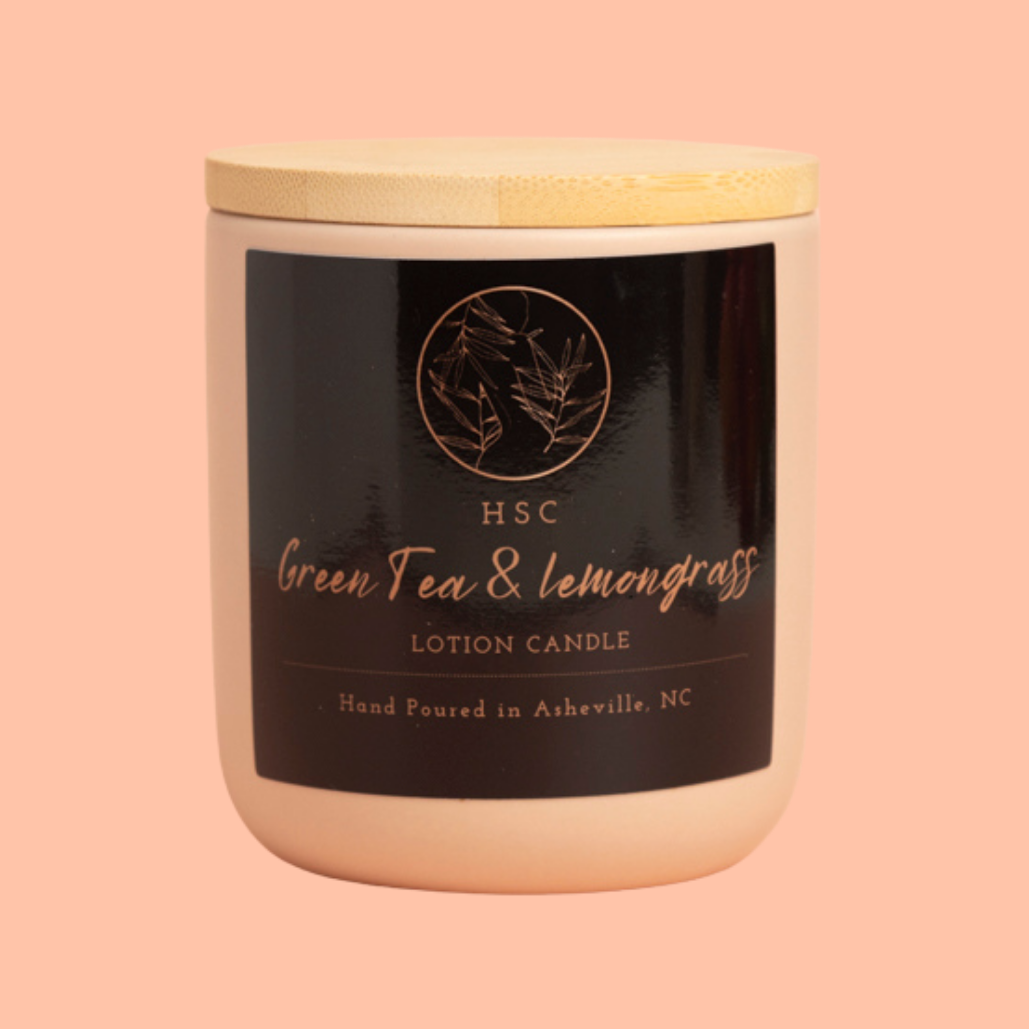 Green Tea & Lemongrass Lotion Candle – Spa Glow Edition