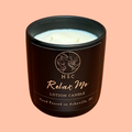 Relax Me Lotion Candle – Sandalwood & Amber Calm