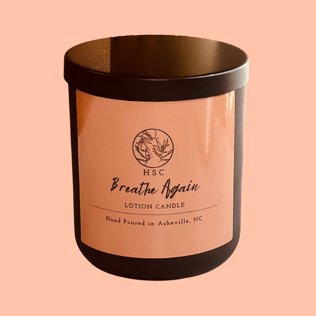 Breathe Again Lotion Candle – Eucalyptus & Mint