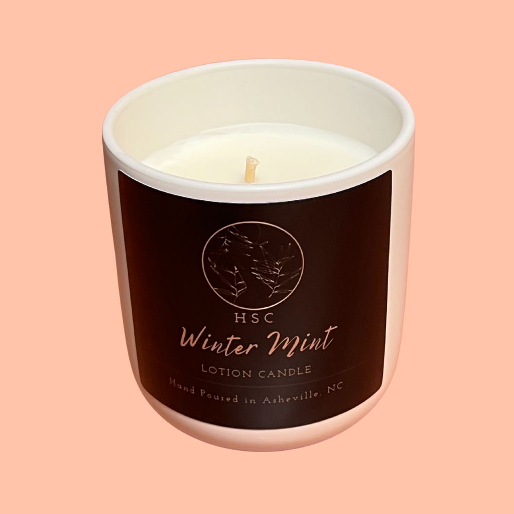 Winter Vibes Lotion Candle – Masculine Winter Woods & Musk