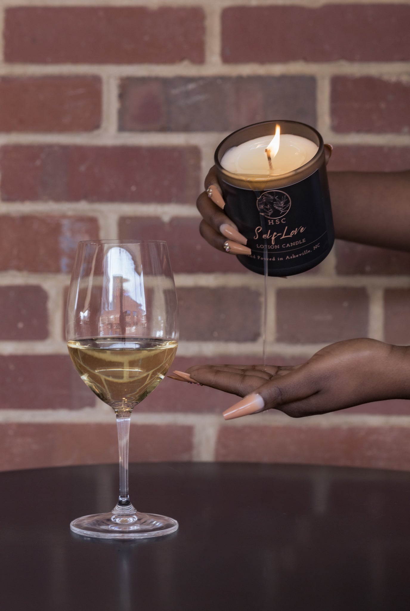 Date Night Lotion Candle – Romantic Musk & Florals